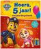 PAW Patrol - Kleurboek - Hoera, 5 jaar - Verjaardagsboek