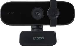 Rapoo XW2K - Webcam - 2K resolutie 2560x1440 - 85° groothoek - Ingebouwde microfoon - Privacyklep