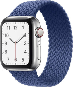 iMoshion Gevlochten nylon bandje voor de Apple Watch Series 1 / 2 / 3 / 4 / 5 / 6 / 7 / 8 / 9 / SE - 38 / 40 / 41 mm