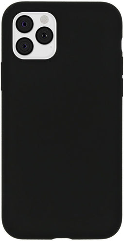 Accezz Liquid Silicone Backcover iPhone 11 Pro - Schokabsorberend - Zwart
