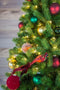 Bayberry kunstkerstboom smal - 183 cm - groen - Ø 97 cm - 795 tips - metalen voet