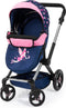 Bayer Design - Combi Poppenwagen Xeo, tas, blauw, roze, fee