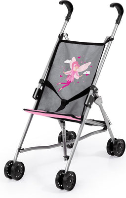 Bayer Design - Poppenbuggy - Grijs met Fee