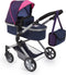 Bayer Design - Poppenwagen City Neo - Blauw en Roze