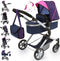 Bayer Design - Poppenwagen City Neo - Blauw en Roze