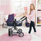 Bayer Design - Poppenwagen City Neo - Blauw en Roze