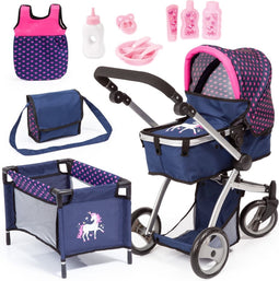 Bayer Design - Poppenwagen Combi Mega Set
