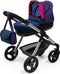 Bayer Design - Poppenwagen Style - Donkerblauw met Hartjes en Eenhoorn
