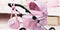 Bayer Design - Poppenwagen Trendy - Roze Luipaard