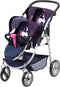 Bayer Design - Poppenwagen Twin - Blauw - 26554AA