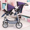 Bayer Design - Poppenwagen Twin - Blauw - 26554AA