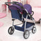 Bayer Design - Poppenwagen Twin - Blauw - 26554AA
