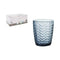 Waterglas La Mediterránea Spica Blauw (48 Stuks)
