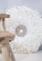 Bazar Bizar de Coastal Juju | Wanddecoratie veren & schelpen | Wit | Ø 60 cm