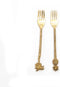 Bazar Bizar - De Palm Tree Vork - Goud