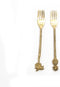 Bazar Bizar - De Palm Tree Vork - Goud