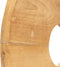 Bazar Bizar - De Teak Disc op Stand - H = 50 cm - Medium