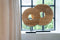 Bazar Bizar - De Teak Disc op Stand - H = 50 cm - Medium