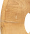 Bazar Bizar - De Teak Disc op Stand - H = 50 cm - Medium