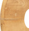 Bazar Bizar - De Teak Disc op Stand - H = 60 cm - Large