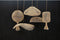 Bazar Bizar Dumpling lamp | Vloerlamp & hanglamp | Naturel | Large | 40 x 40 x 70 cm