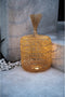 Bazar Bizar Dumpling lamp | Vloerlamp & hanglamp | Naturel | Large | 40 x 40 x 70 cm