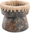 Bazar Bizar - Kandelaar The Pretty holder grijs 12cm