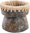 Bazar Bizar - Kandelaar The Pretty holder grijs 12cm
