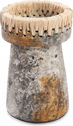 Bazar Bizar - Kandelaar The Pretty holder grijs 20cm