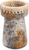 Bazar Bizar - Kandelaar The Pretty holder grijs 20cm