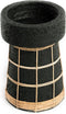 Bazar Bizar - Kandelaar The Serene grijs 20cm