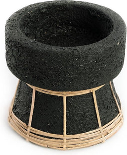Bazar Bizar - Kandelaar The Serene zwart 12cm