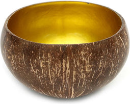 Bazar Bizar Kokos schaaltje Naturel - Goud - Food Bowl