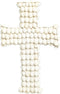 Bazar Bizar - Ornament The Kai Cross white medium