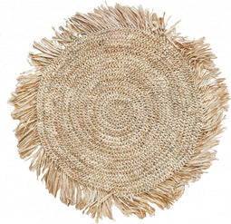 Bazar Bizar - Placemat The Fringe raffia 45cm