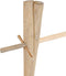 BazarBizar kledingrek naturel - boho