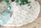 Puur Wit Pluche Kerstboom Rok Grote Nepbont Kerstboom Deken Kerstboom Stand Tapijt voor Kerst Nieuwjaar Feestdecoratie