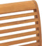 vidaXL - Stapelbare - Tuinstoelen - 4 - stuks - Massief - Teakhout