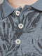 JACK&JONES PLUS JPRBLUWIN LIGHT LEO AOP POLO PS - Heren Poloshirt - Gebloemde all over print - EU4XL