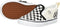 VANS TD Asher V - Lage sneakers - Klittenbandsluiting - (CHECKERS) BLACK/NATURAL - Maat 22