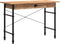 vidaXL - Computerbureau - met - lade - 110x50x75 - cm - eikenkleurig
