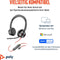 Poly Blackwire 8225 - On Ear headset - Noise Cancelling Microfoon - Zwart