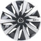 Sparco Lazio - Wieldoppen - 14 Inch - Grijs/Zilver (set van 4)