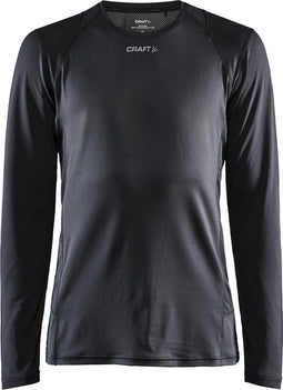 Craft Adv Essence L/S Tee - Sportshirt Heren - Vochtafdrijvend - Zwart