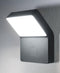 LEDVANCE Wand- en plafondarmatuur LED: voor muur, ENDURA STYLE WALL WIDE / 12 W, 22-…24- V, Warm wit, 3- K, body materiaal: aluminum, IP44