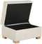 Home ESPRIT - Voetensteun - Beige - 70 X 50 X 40 CM