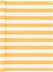 vidaXL - Balkonscherm - 90x300 - cm - oxford - stof - wit - en - geel