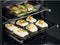 AEG CKB64414BM - Fornuis - Gas - 4 pitten - 57 liter oven - RVS/zwart - 60 cm