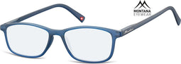 Montana Eyewear BLF51A - leesbril - blauw licht filter +2.00 - blauw