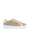 Guess Beckie - Lage sneakers - Geweven katoen - Beige